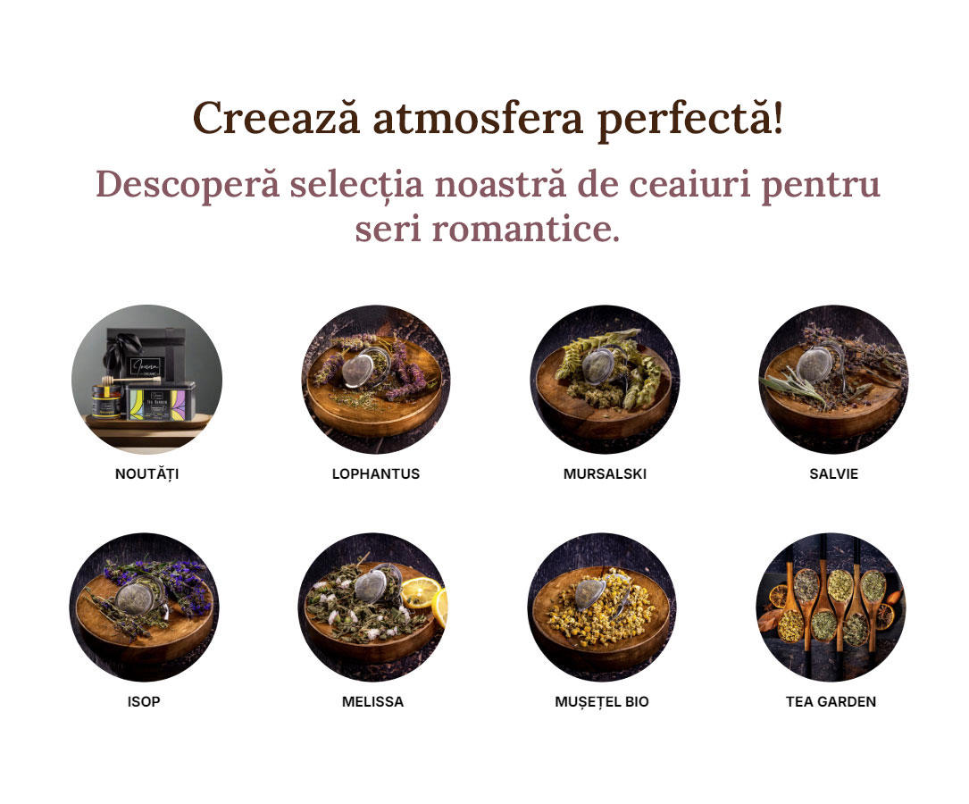 Descopera selectia noastra de ceaiuri Ionna Organic pentru o seara romantica de Valentines Day