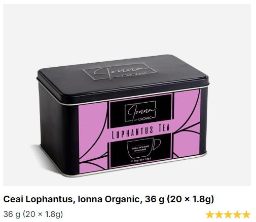 Ceai Lophantus Detoxifiere